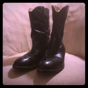 Cowboy/motorcycle boots
